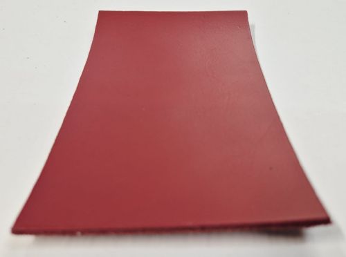 Leather Rectangle - 3 Sizes & Various Colours (141mm x 206mm / Wine Red)